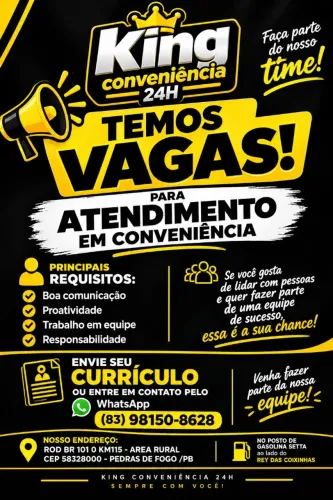 Atendente de conveniência