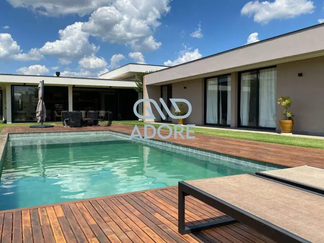 Casa à venda no Condomínio Terras de São José II  Itu/SP | 5 Quartos | Piscina aquecida | 