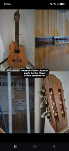 Violão Giannini Light Series Hand Made Estudante