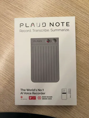 Plaud Note 64 Gb - Gravador de voz com IA e ChatGPT