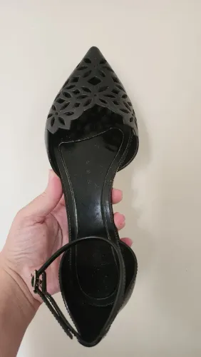 Sandália preta 38