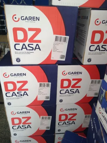 Motor novo de portão DZ casa capacidade para 400kg