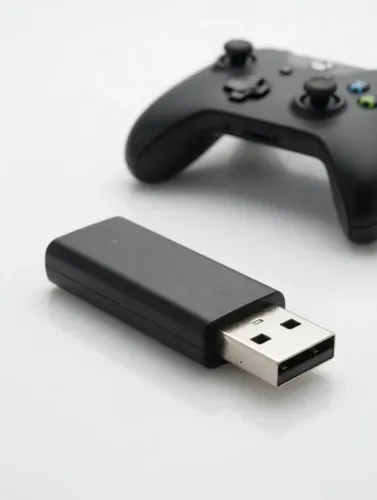 Adaptador USB Xbox One Dongle Jogue Sem Fio no PC!