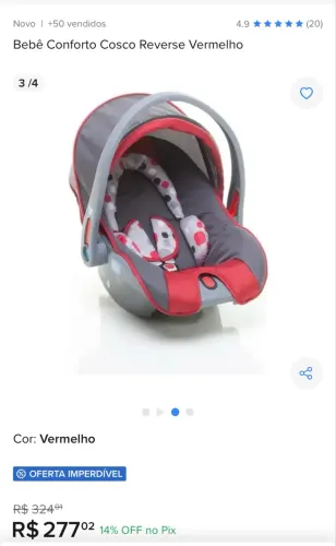 Bebê conforto cosco