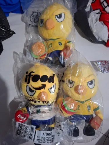 Pelúcia Canarinho Ifood Copa 2026