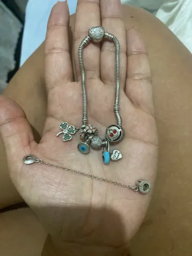 Pulseira Berloque Prata 925