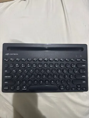 C3TECH Teclado K-BT200BK sem fio Preto