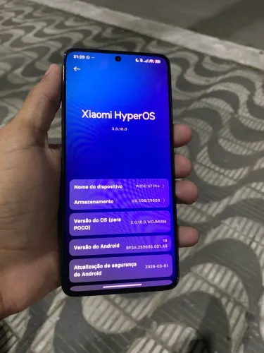 Troco Poco X7 Pro por Iphone 12.