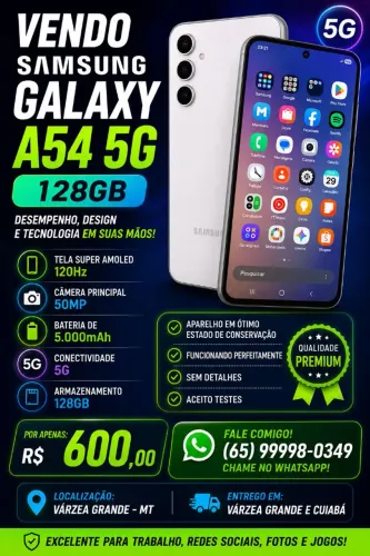 Vendo Samsung Galaxy A54 5G 128GB