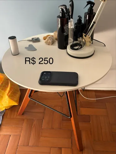 Mesa redonda 60 cm diâmetro
