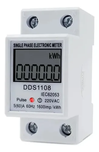 MEDIDOR DIGITAL DE ENERGIA ELÉTRICA DE INFORMAÇÃO DE KW/H, TENSÃO 127 A 220VOLTES X 80 AMP