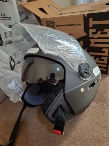Capacete N60 - Viseira dupla anti-risco até 3x sem juros