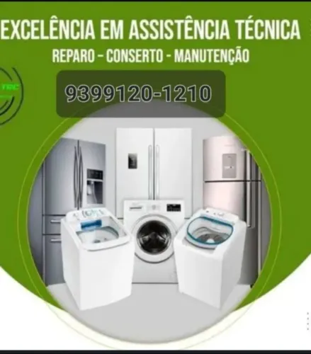 Conserto e manutenção de geladeiras e máquinas de lavar