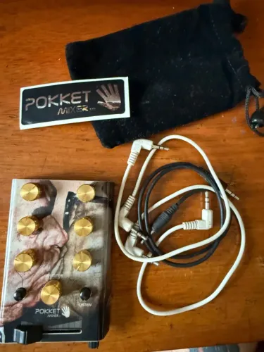 mini mixer pokket mixer analógico portátil - original