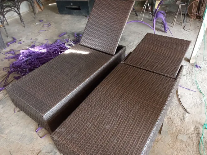 Conjunto de espreguiçadeiras