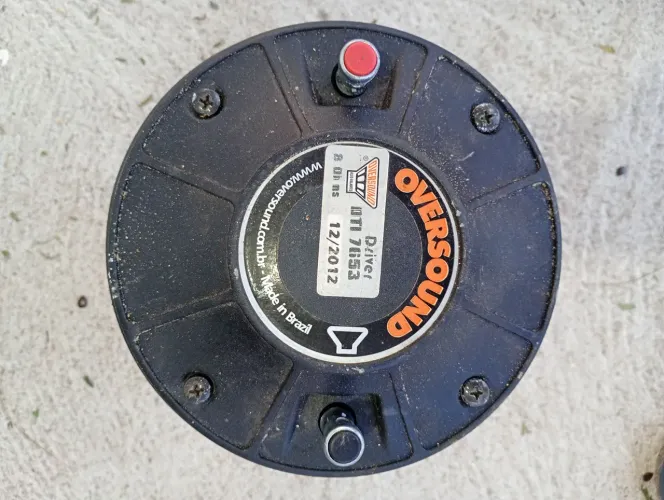 DRIVER OVERSOUND DTI 7053 8 OHMS - USADO*<br><br>