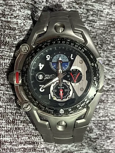 Relógio orient flytech cronógrafo 