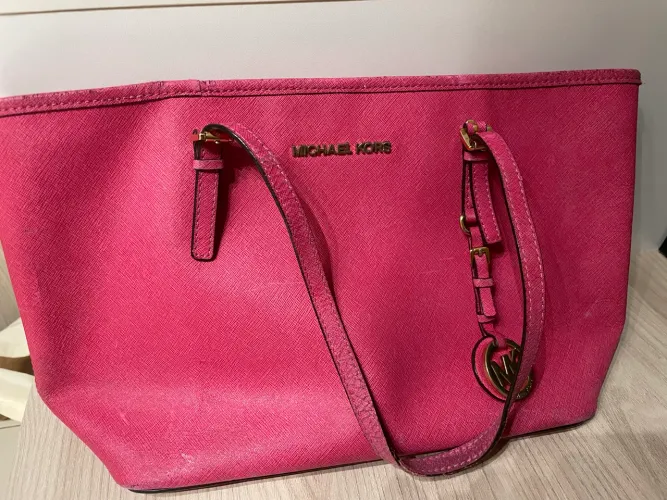 bolsa tote bag rosa vintage michael kors 