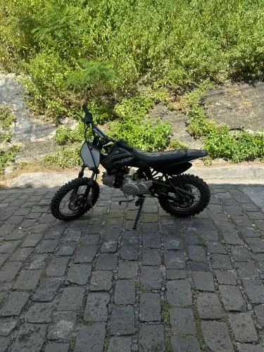 Mini moto Pro Tork TR100F preta, 100cc