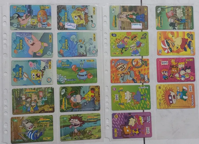 Cartão Telefônico Galera Nick Nickelodeon