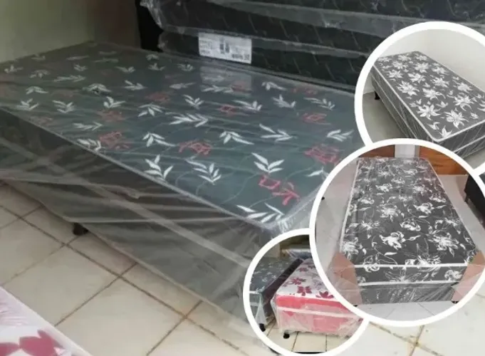 CAMA SOLTEIRO BOX - ENTREGAMOS EM 24HS - PRONTA ENTREGA