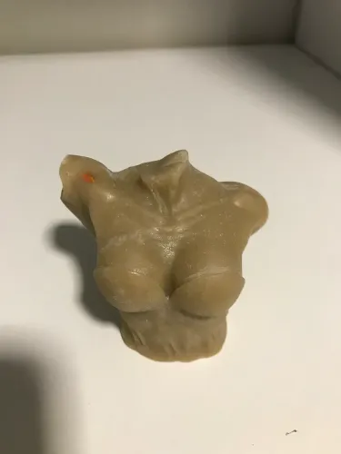 Estátua busto de uma mulher grega para decoração de aquário 6x5 centímetros 