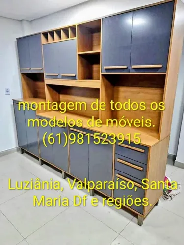 Montagem de móveis e pequenos fretes.