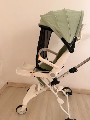 Carrinho de Bebê Reversível dobrável 2-em-1