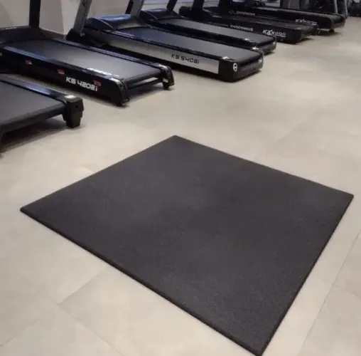 Piso de Borracha para Academia Placa 1X1