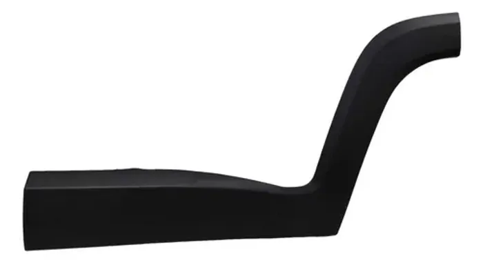 Friso Porta Traseira Esquerda Jeep Renegade 2021  * Preto
