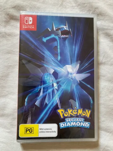Pokémon Brilliant Diamond Nintendo Switch - Novo lacrado, mídia física