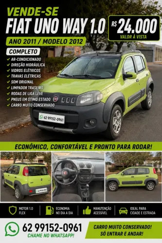 Fiat Uno WAY 1.0 EVO Fire Flex 8V 5P 2012