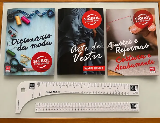 Material SIGBOL NOVO Completo - Apostilas + Réguas + Sacola