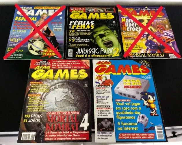 Revista Ação Games - Diversos volumes