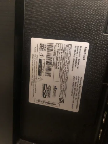Tv Samsung 65 polegadas para retirar peças