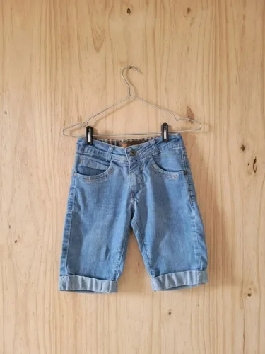 Bermuda Jeans Bicho molhado Tam 12
