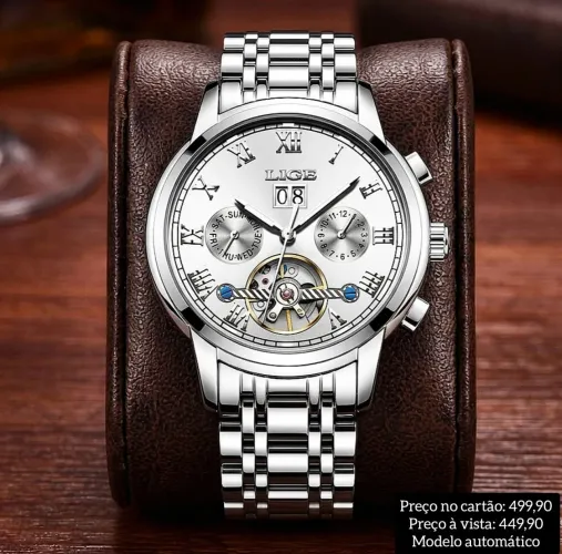 Relógio Masculino Automático Original Premium