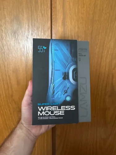 Mouse Lamzu atlantis com defeito para retirada de peças 