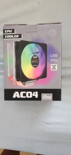 Cooler de CPU Gamer RGB Zero na Caixa - AMD e Intel