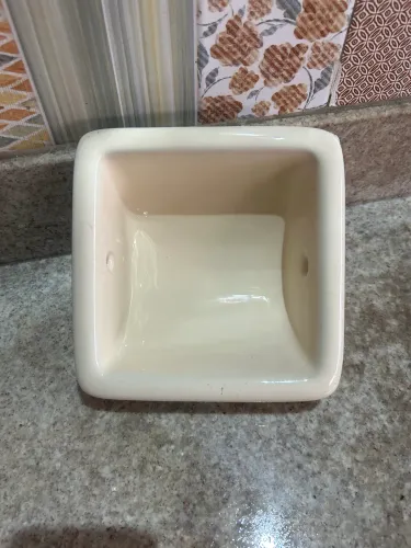 Papeleira de louça de embutir VINTAGE