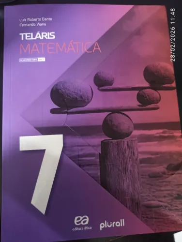 Livro Telaris Matemática 7 ISBN 978- *-2