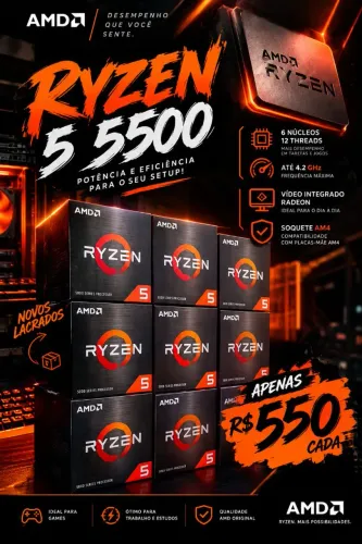 ? RYZEN 5 5500 ?