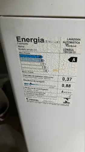 Maquina de lavar 12kg consul