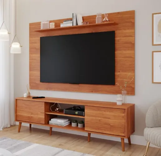 Fabuloso Conjunto Rack e painel Berlim- Entrega e montagem grátis pra Fortaleza 