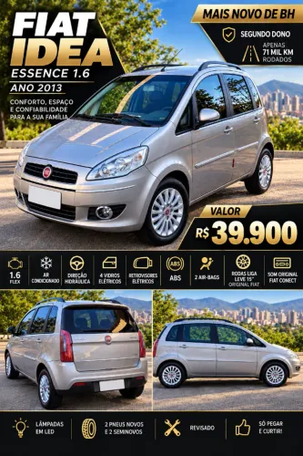 Fiat Idea Essence 1.6 Flex 16V 5P 2013