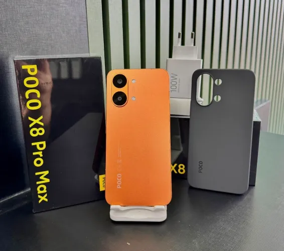Poco X8 PRO MAX 5G NFC 256/12 -White Black Blue Orange Lacrado