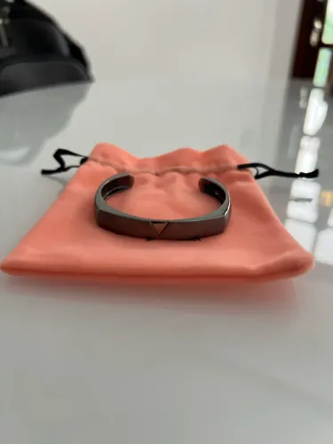 PULSEIRA VIVARA MAN EM PRATA 925 COM RÓDIO NEGRO