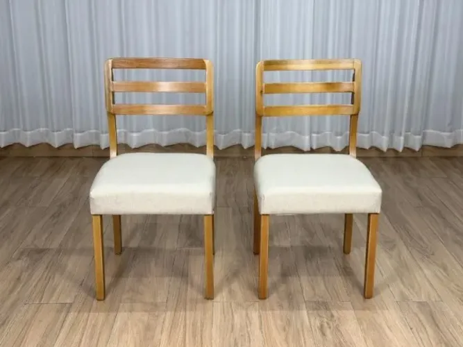 Novidade em estoque! Conjunto Cadeiras Turquia 2 unidades (madeira maciça)