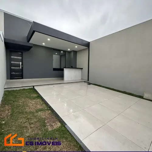 Casa á venda com 2 quartos sendo 1 suíte, área gourmet no Nova Lima em Campo Grande - MS