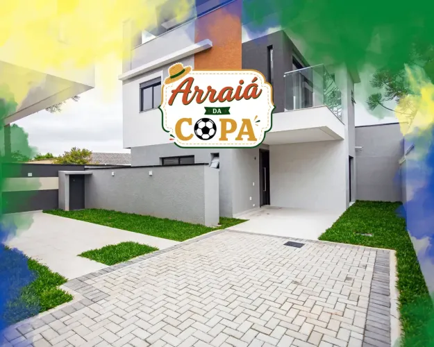 Sobrado 3 quartos no Jardim Social - Residencial Yard em Campanha especial do Arraia da Co
